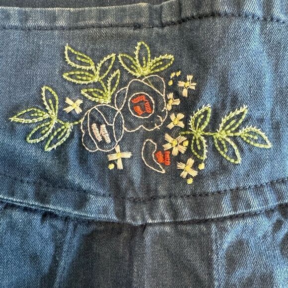 NWT Marc Jacobs Embroidered Jean Maxi Skirt - Picture 7 of 12